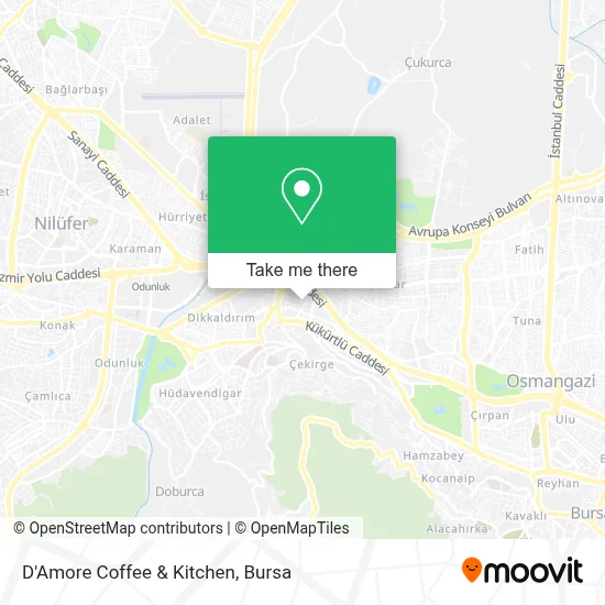 D'Amore Coffee & Kitchen map