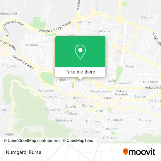 Numgard map