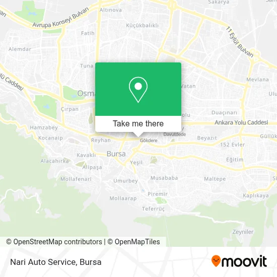 Nari Auto Service map