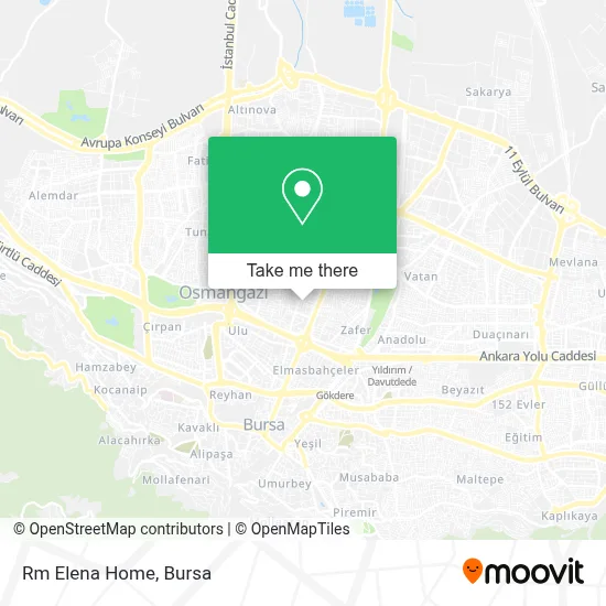 Rm Elena Home map
