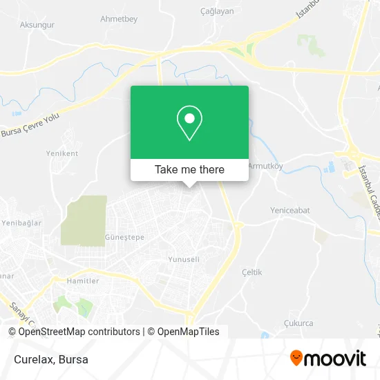 Curelax map