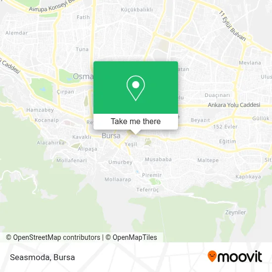 Seasmoda map