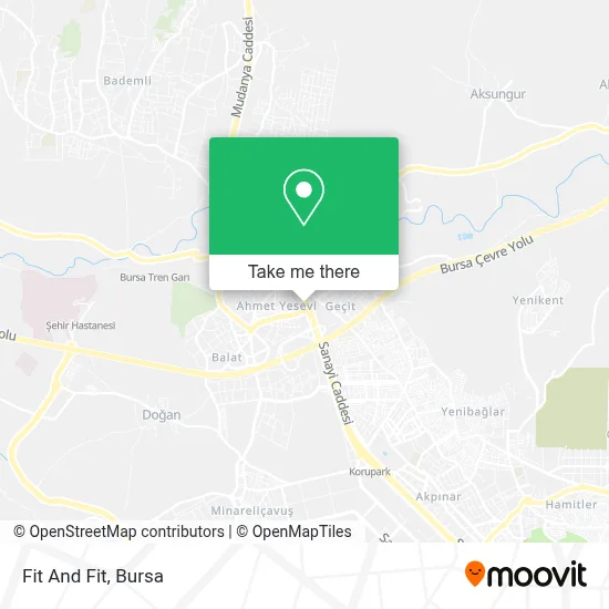 Fit And Fit map