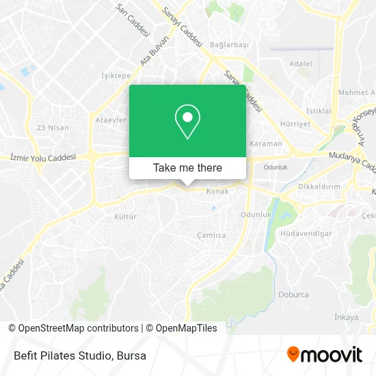 Befit Pilates Studio map