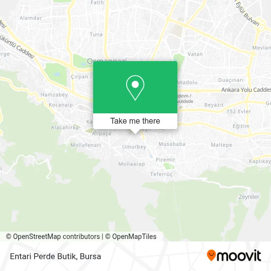Entari Perde Butik map
