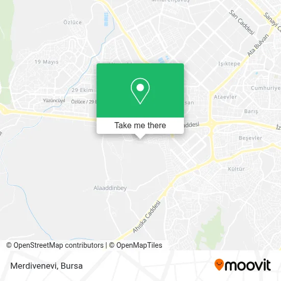 Merdivenevi map