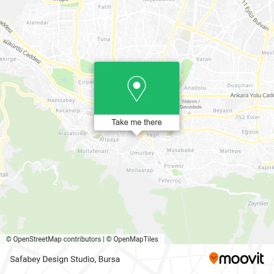 Safabey Design Studio map