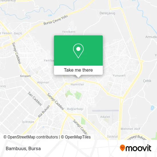 Bambuus map