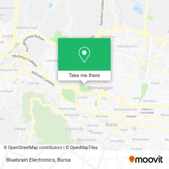 Bluebrain Electronics map