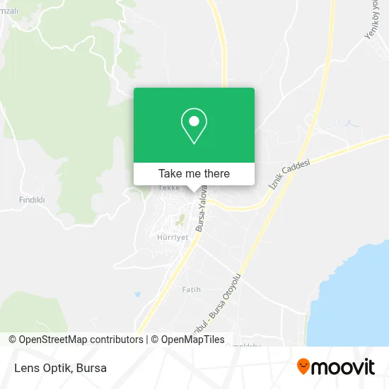 Lens Optik map