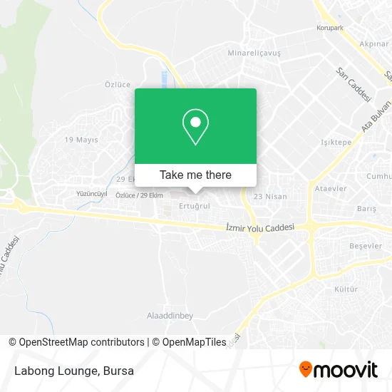 Labong Lounge map