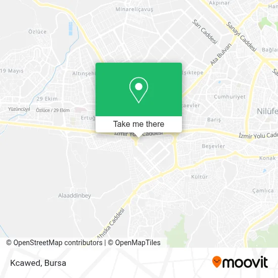 Kcawed map