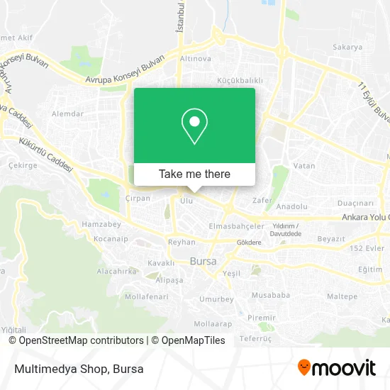 Multimedya Shop map