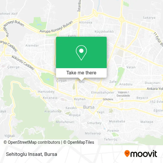 Sehitoglu Insaat map