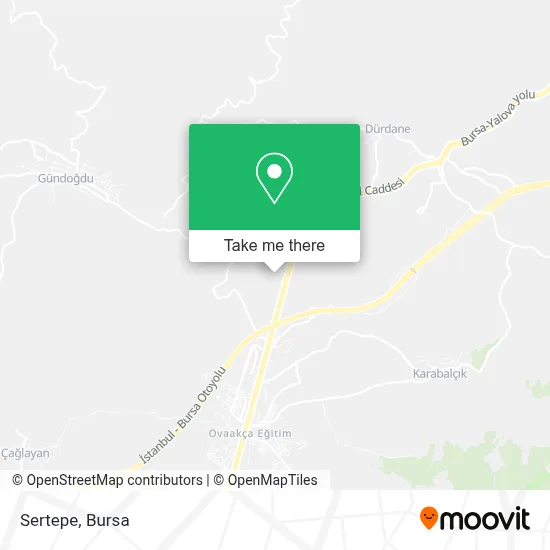 Sertepe map