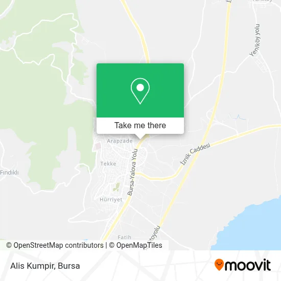 Alis Kumpir map