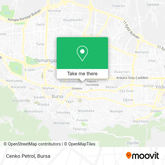 Cenko Petrol map