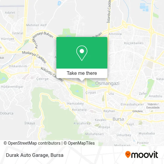 Durak Auto Garage map
