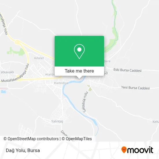 Dağ Yolu map
