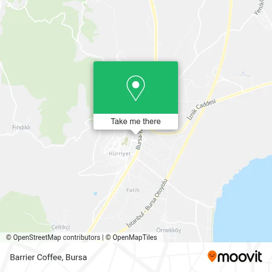 Barrier Coffee map