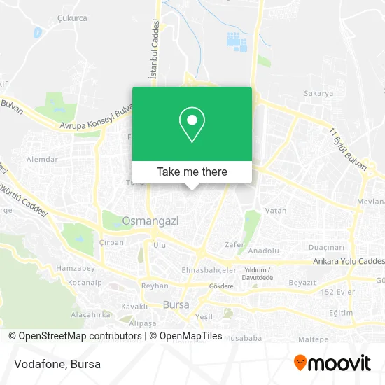 Vodafone map