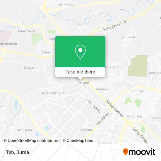 Teb map