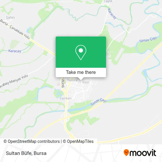Sultan Büfe map