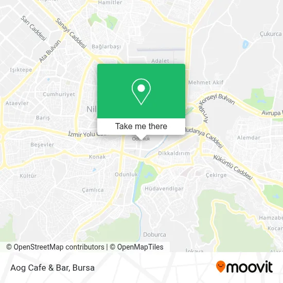 Aog Cafe & Bar map