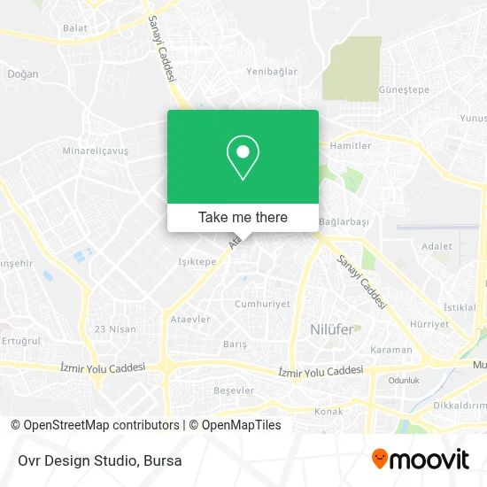 Ovr Design Studio map