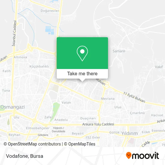 Vodafone map