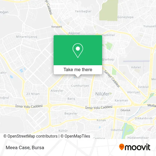 Meea Case map