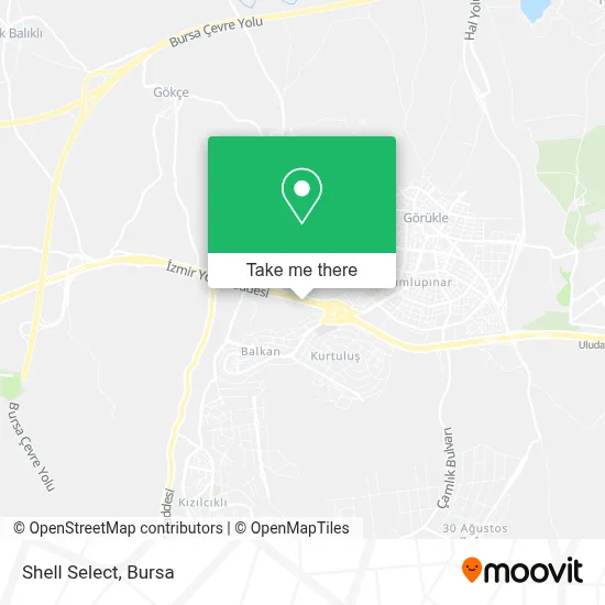 Shell Select map