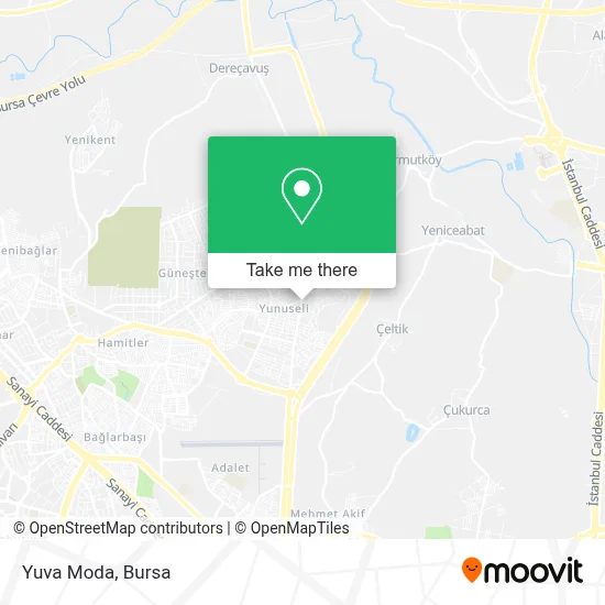 Yuva Moda map