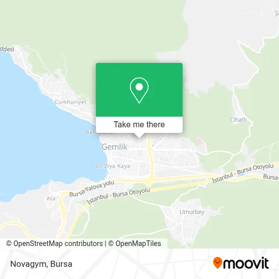 Novagym map