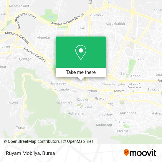 Rüyam Mobilya map