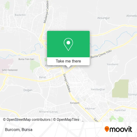 Burcom map