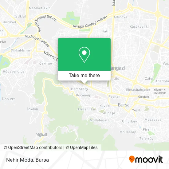Nehir Moda map