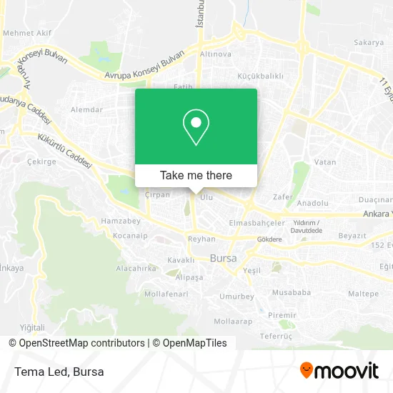 Tema Led map