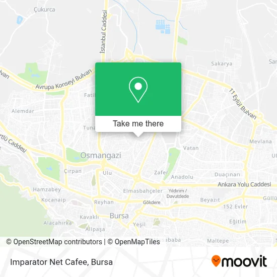Imparator Net Cafee map