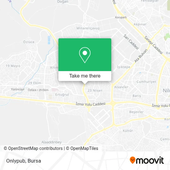 Onlypub map