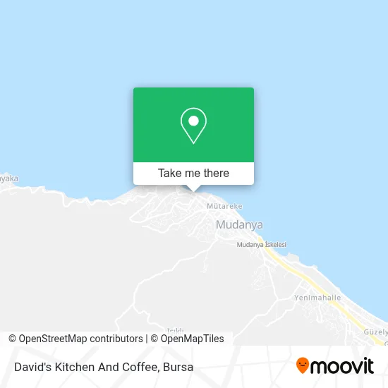 David's Kitchen And Coffee map