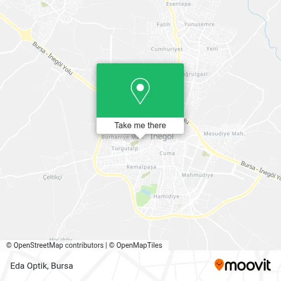 Eda Optik map