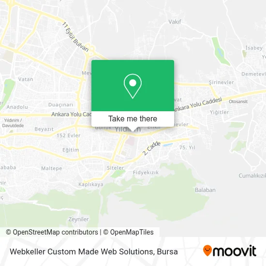 Webkeller Custom Made Web Solutions map