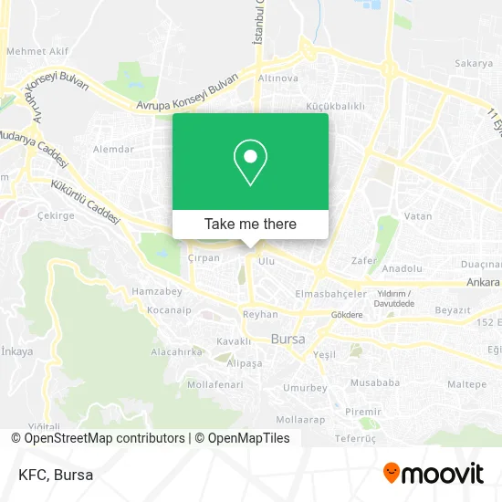 Kfc map