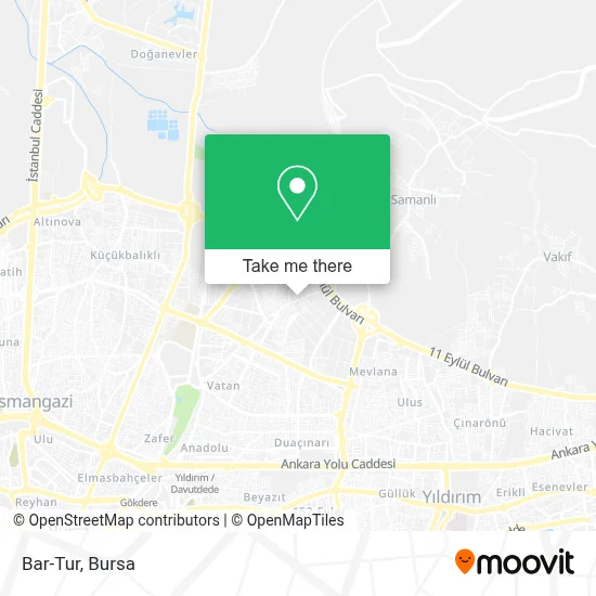 Bar-Tur map