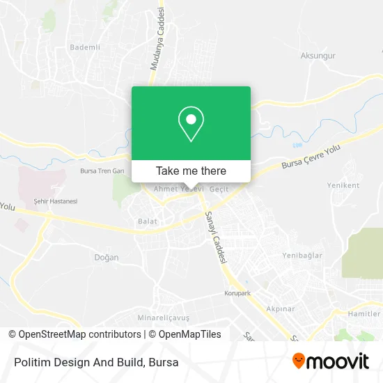 Politim Design And Build map