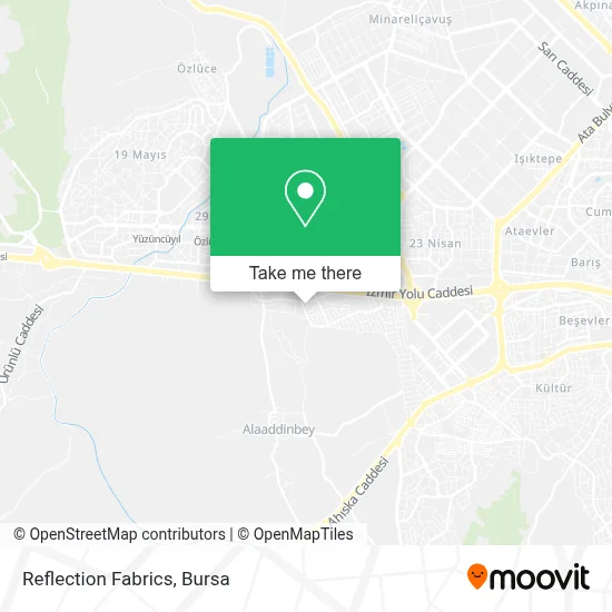 Reflection Fabrics map