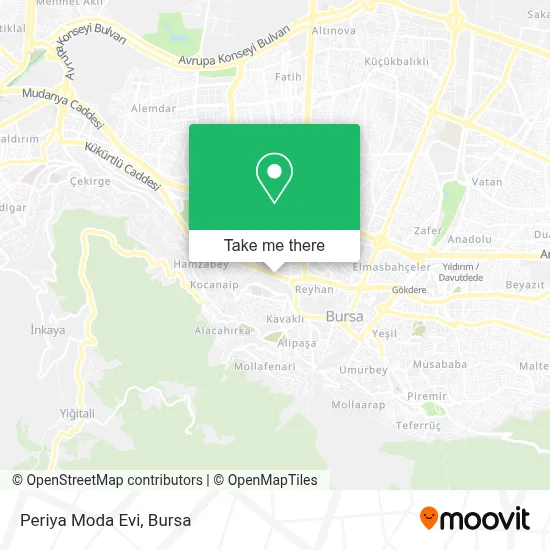 Periya Moda Evi map