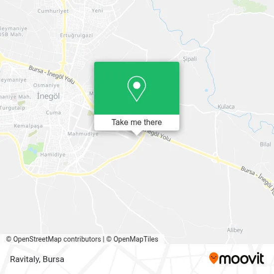 Ravitaly map