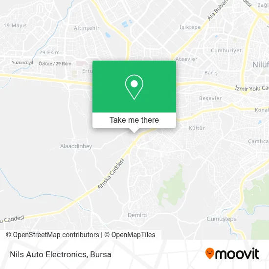 Nils Auto Electronics map